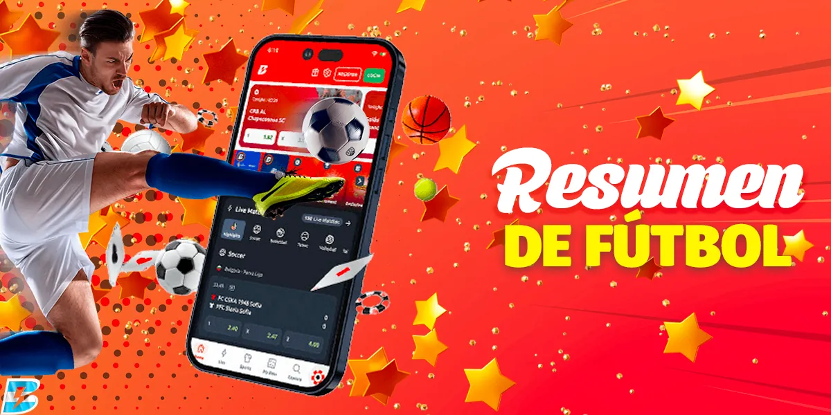 Resumen de las apuestas en partidos de fútbol