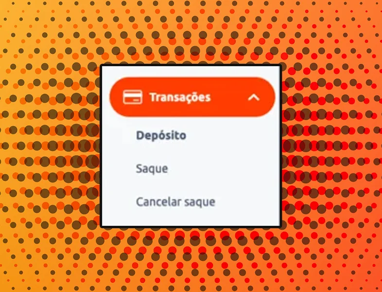 Sección de transacciones