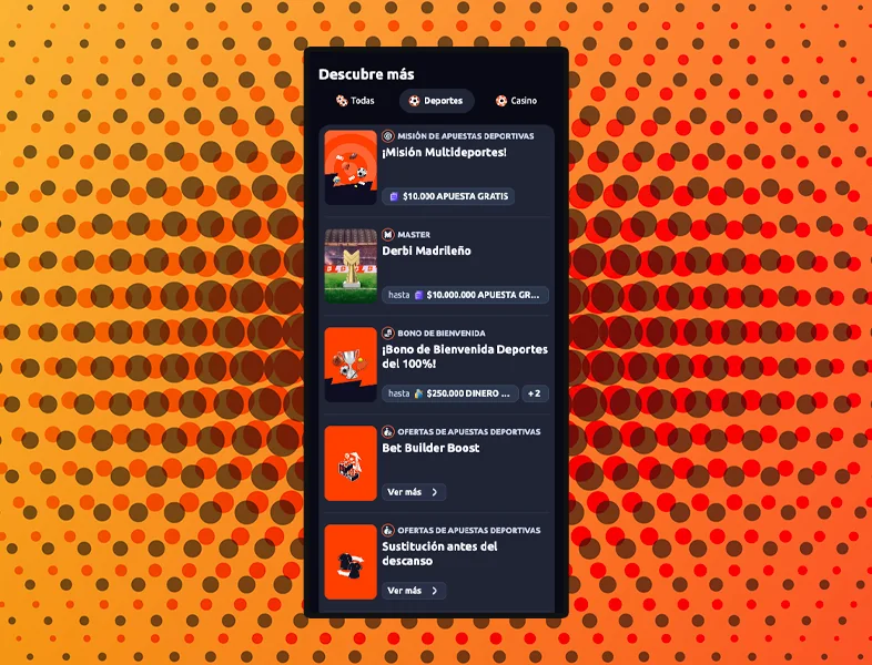 Comprobación de bonificaciones